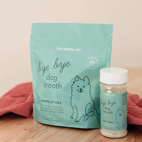 bye bye dog breath kit